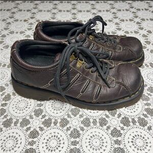 Dr. Martens Dark Brown Leather Sneakers
